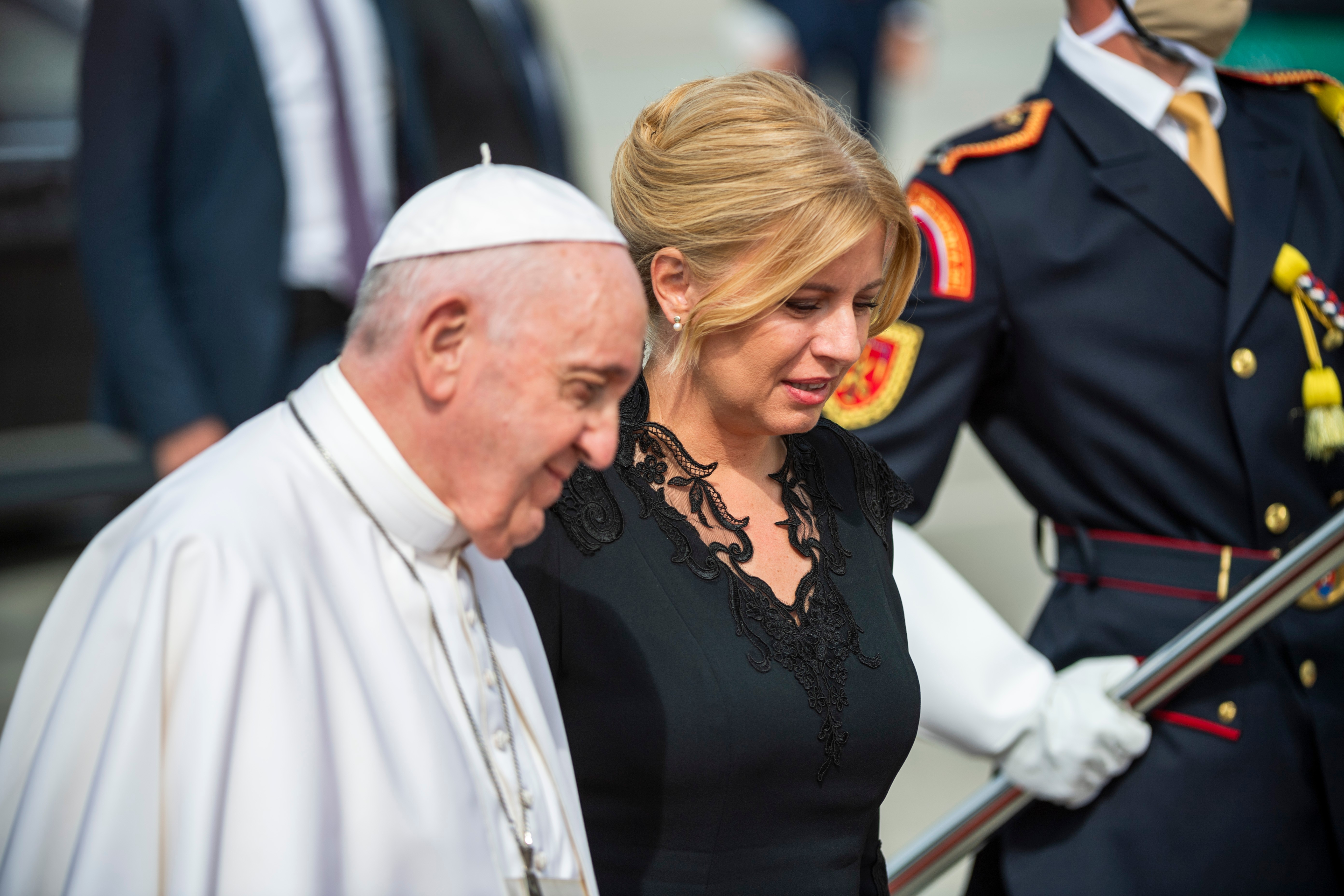 Odlet pápeža Františka zo Slovenska